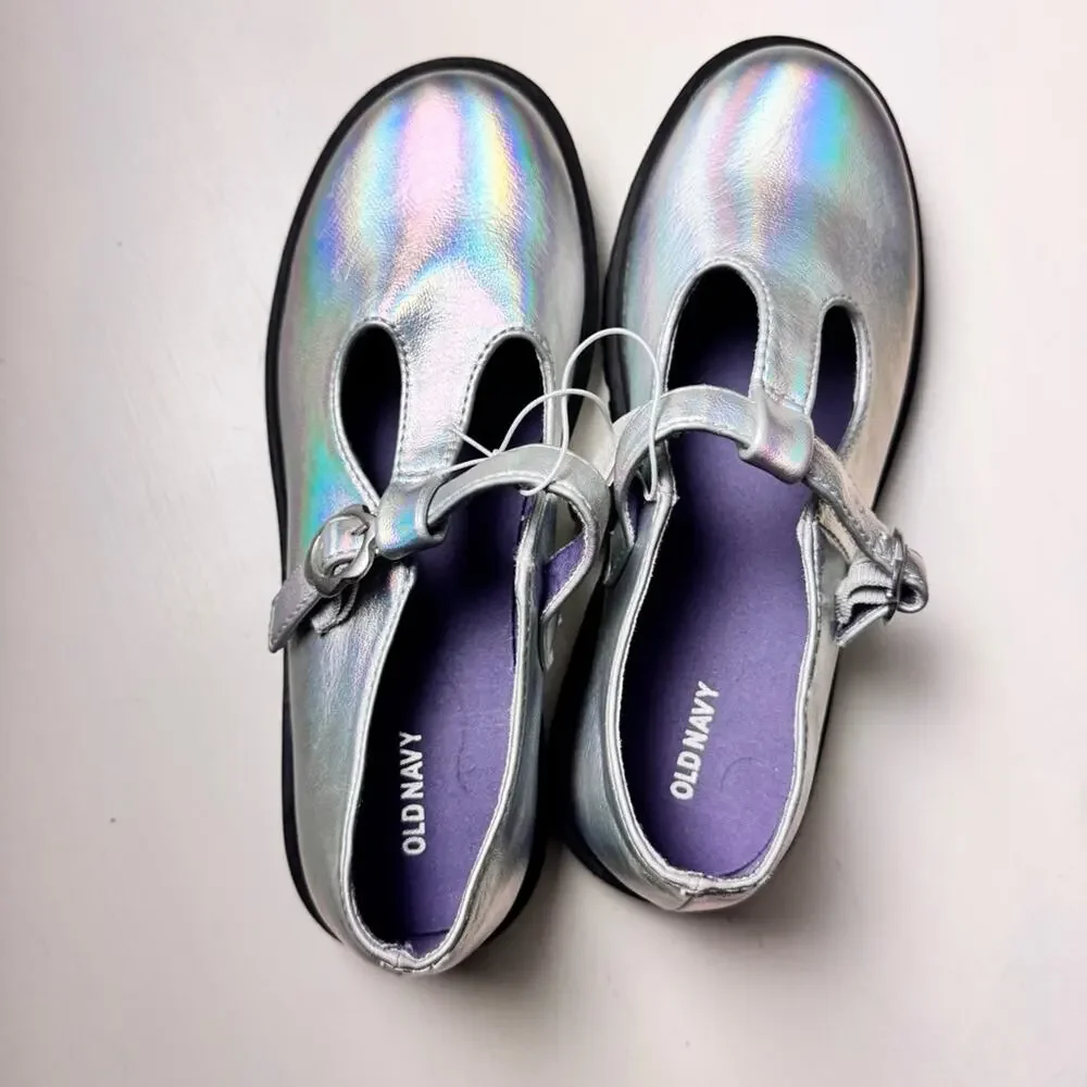 Old Navy Secure Strap Mary-Jane  Girl’s Shoes Sz 4 Y NWT